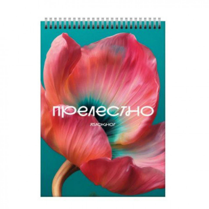 Блокноты А5 60л. "Цветение.2" гребень