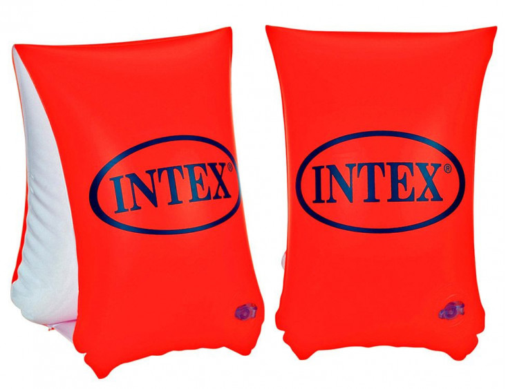 Нарукавники надувные INTEX "Deluxe" для купания 23х15 см