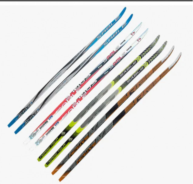 Лыжи спортивные - беговые пластиковые Snowwave 160 см.