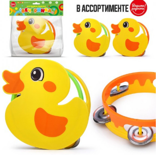 Бубен UT0287 "Музыкальная вечеринка"