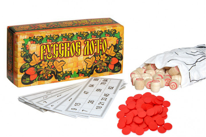 Игра настольная ЛАДЬЯ "Русское лото"