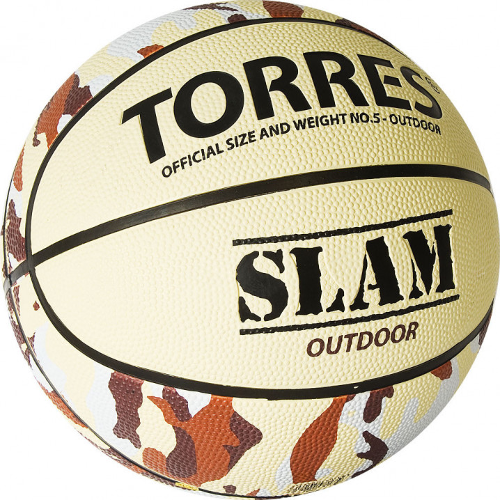 Баскетбольный мяч Torres Slam, B02065, размер 5    856721