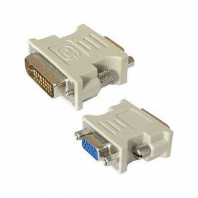 Переходник DVI-I штекер/VGA 15pin гнездо (OT-AVW24) (2194) ОРБИТА