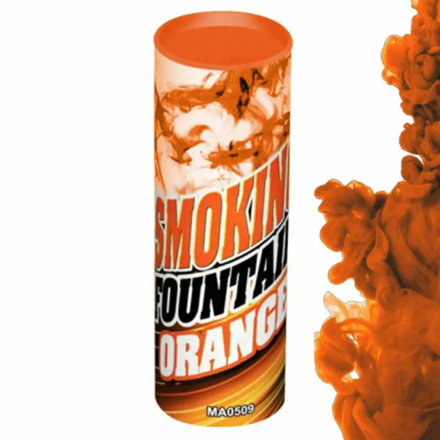 MA0514 Orangeуц3 Дым оранжевый двухсторонни