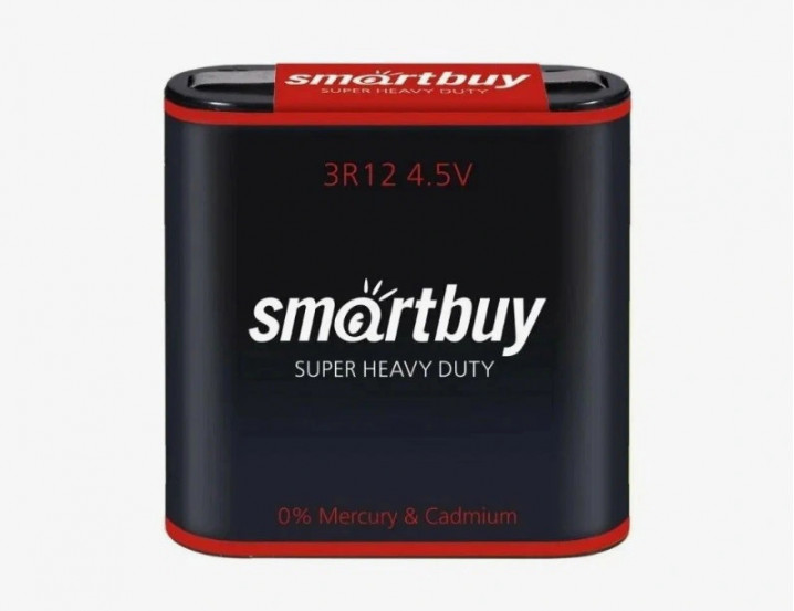 Батарейка солевая Smartbuy 3R12/1S (12/144)  (SBBZ-3R12-1S)