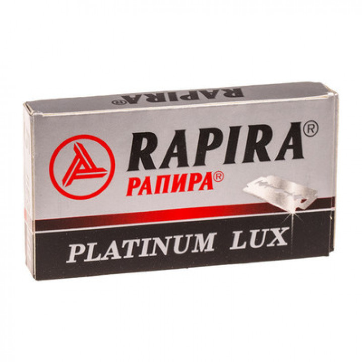 Лезвия для бритья RAPIRA "Platinum lux" сменные 5 шт.