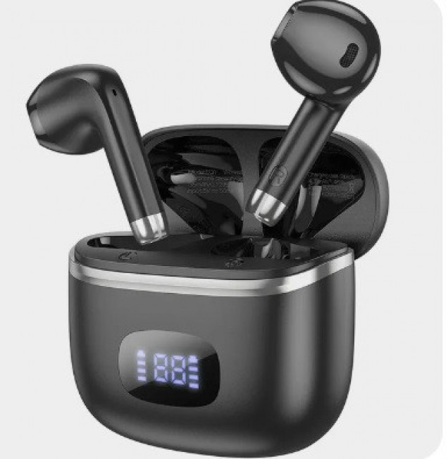 Наушники б/п Hoco EQ1 Wireless Earbuds, Bluetooth 5.3, черный