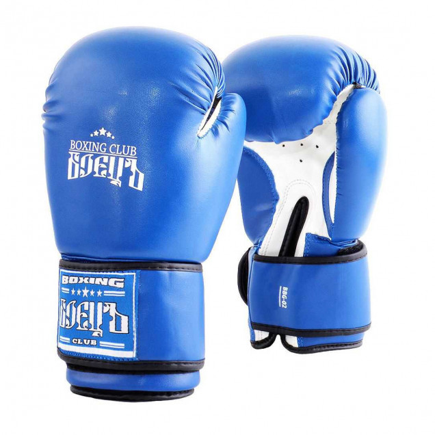 Боксерские перчатки BBG-02 DX Синие (6 о2)