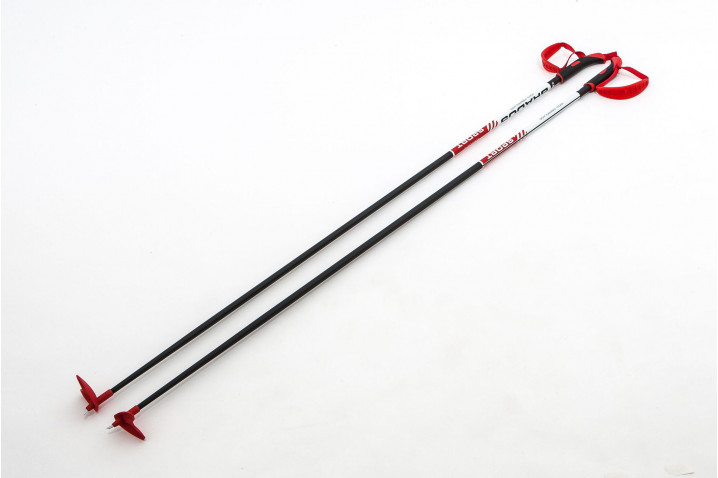 Палки лыжные 110см Brados Sport Composite Jr red
