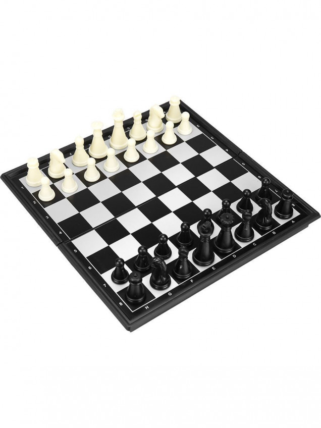 Магнитные шахматы «Классика», доска и фигуры из пластика, 24.5×24.5 см