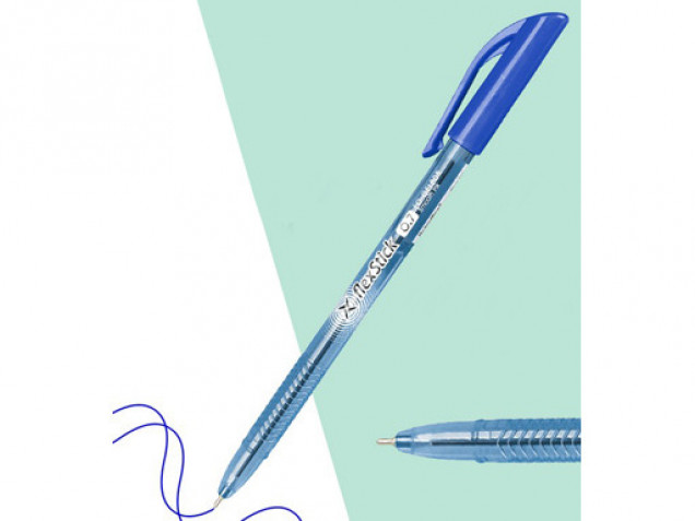 Ручка шариковая с масляными чернилами Flexoffice flexStick 0,7 мм синяя