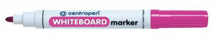 Маркер д/бел. досок Centropen WHITE BOARD 2,5 мм роз. круглый 1 шт