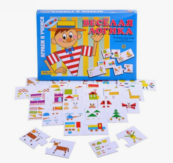 Настольная игра "Веселая логика"