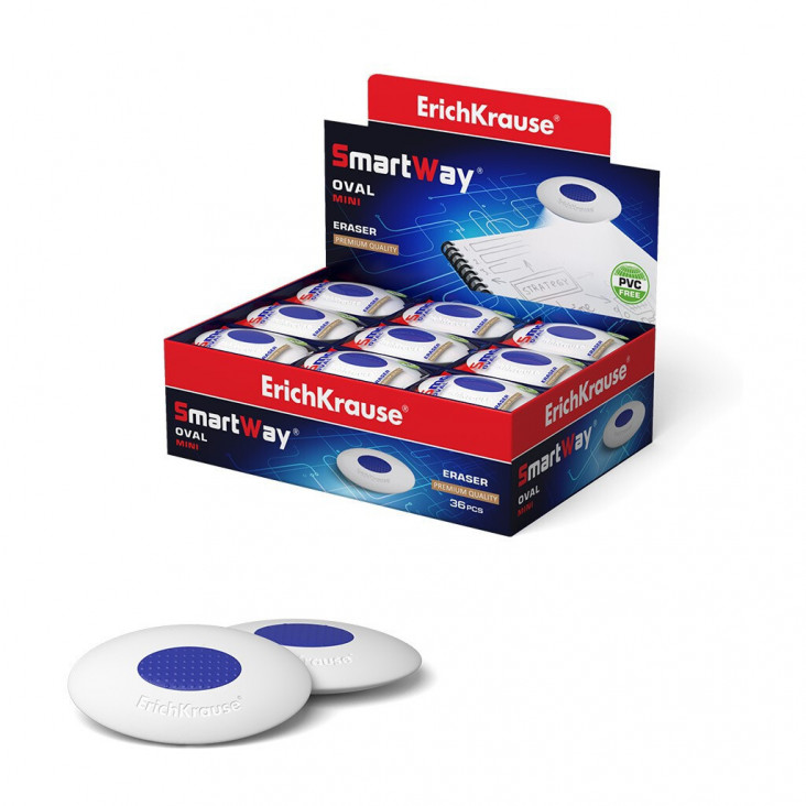 Ластик с центровкой ErichKrause® Smart Mini треугольный 45552