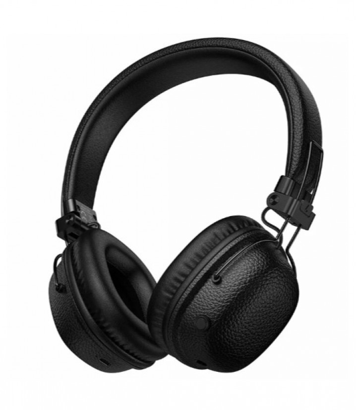 Наушники б/п HOCO W64 Earl Ⅱ, bluetooth 5.4, 300mAh, цвет: черный