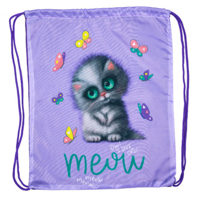 Мешок для обуви 430*350 "Meow Cat" ATTOMEX 7048400