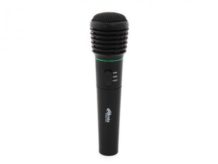Микрофон Ritmix RWM-100 беспроводной черный