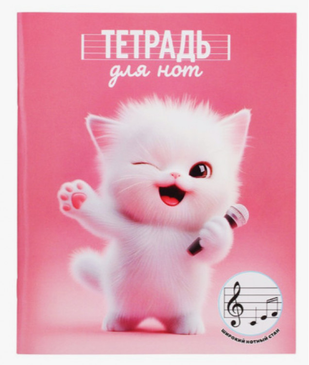 Тетрадь для нот 24 л. 