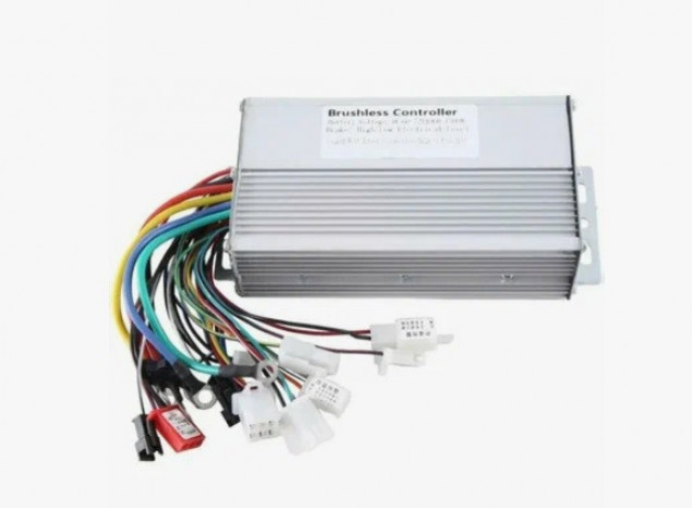 Элек. контроллер 48V 60V 64V 72V 1000W 1500W 12 Tube Mode e-Bike Бесщеточный скорости двигателя