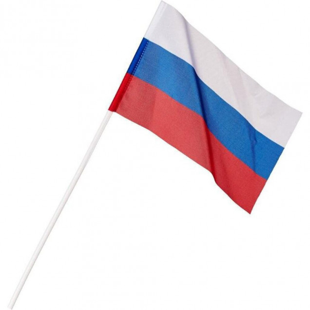 Флаг триколор сред.
