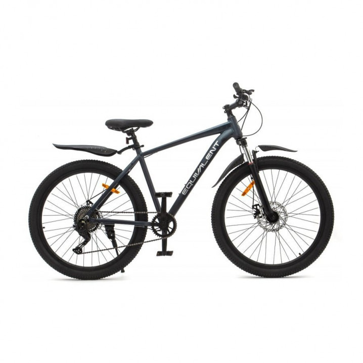 Велосипед 26" EQUIVALENT BRONCO MD ALU (9-ск.) (рама 17) Черный (МЯГКАЯ УПАКОВКА)