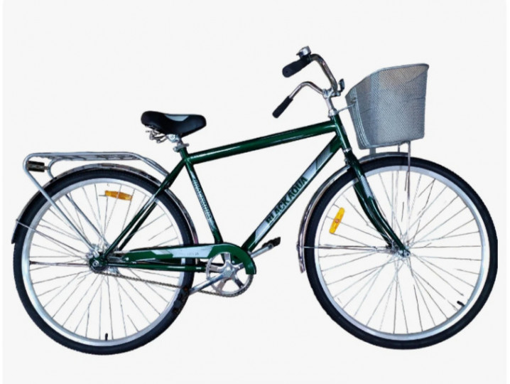 Велосипед 28" CITY,1 скор.муж.с кор.(зелен.)