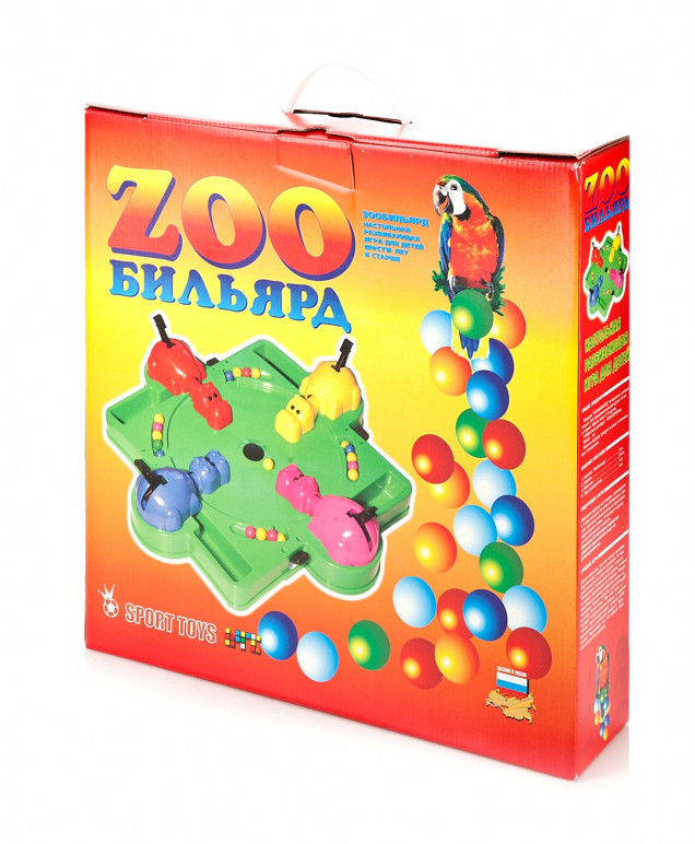 Игра "Зообильярд"