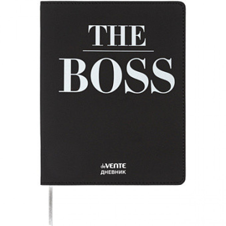 Дневник "deVENTE. The BOSS" универсальный блок, 48 листов, белая бумага 80 г/м2 2222520