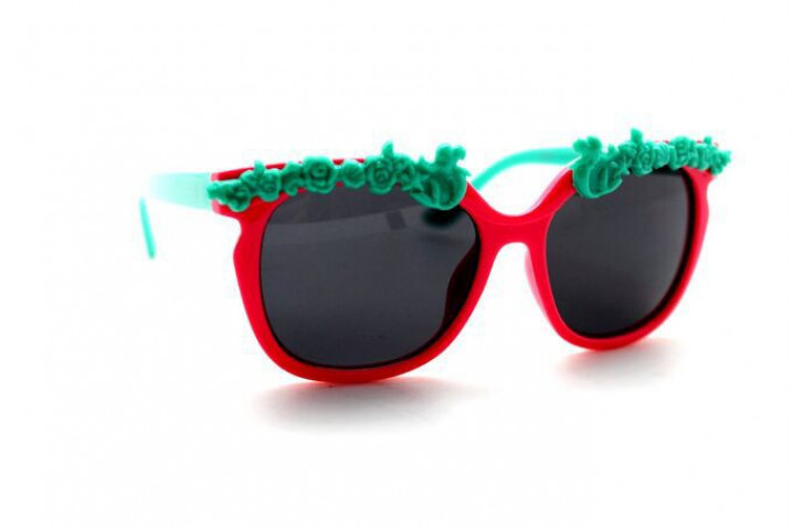 Детские солнцезащитные очки gimai 8001 зеленый розовый