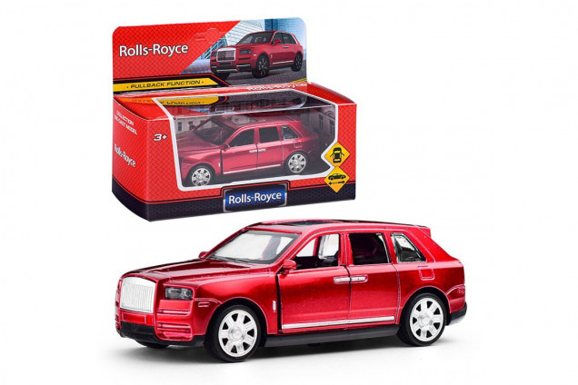 Машина метал Внедорожник Rolls-Royce 13см, инерц., двери