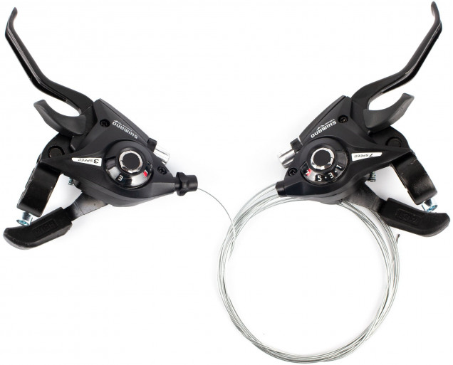 Ручка переключения скоростей Index (Шифтер/Тормозная ручка) 3 ск. Аналог Shimano ЕF - 51