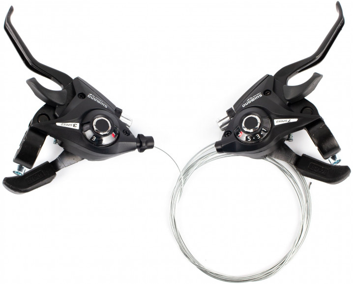 Ручка переключения скоростей Index (Шифтер/Тормозная ручка) 3 ск. Аналог Shimano ЕF - 51