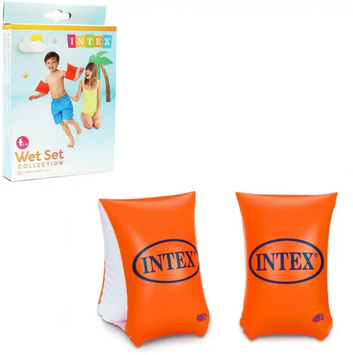 Нарукавники «Делюкс», 30 х 15 см, от 6-12 лет, 58641EU INTEX (10702070/100124/3010250, Китай )