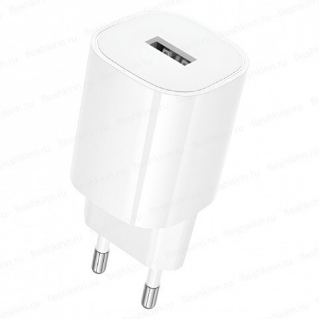 BOROFONE BA101A/ Сетевое ЗУ/ 1 USB/ Выход: 10.5W/ белый