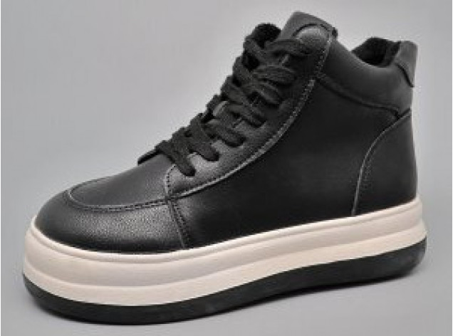 Кроссовки, байка, черный 2253-2 Аксана Moda (36-41)