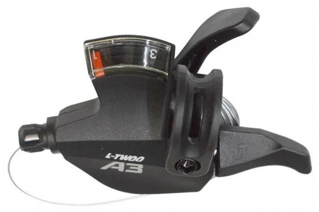 Рукоятка переключателя скоростей левая, SL-V4008-3W, триггер, 3х8, LTWOO,