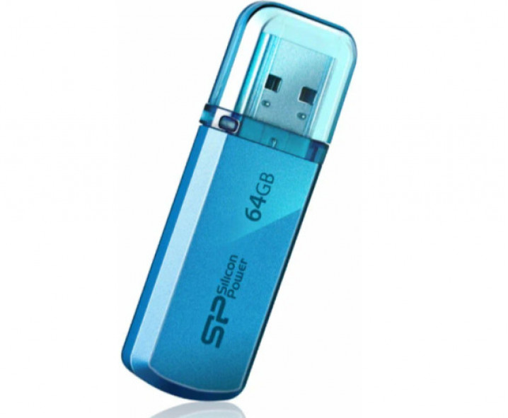 Флешка Silicon Power 64GB Helios 101  зелёный