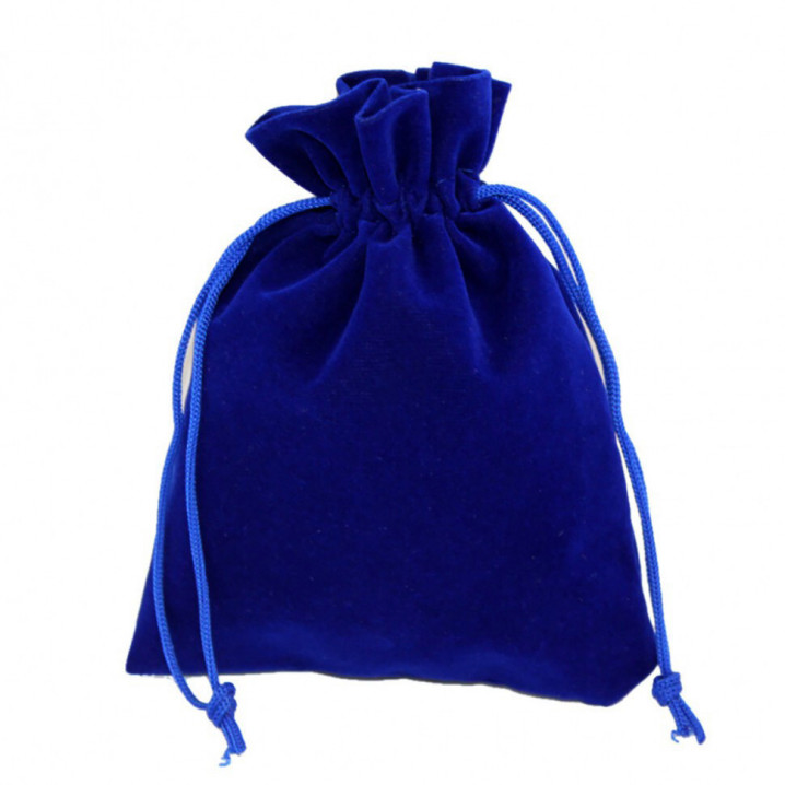 Мешок для подарка 12*15см "Велюр" текстиль синий BASIR
МС-6717/син/