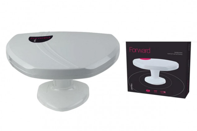 Антенна ТВ "FORWARD", активная, встр. усилитель, питание от ресивера 5V, DVB-T2(BAS-5121) Perfeo