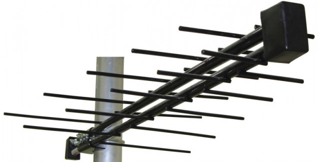 Антенна наружная Альфа H111-01 DVB-T пассивная ELECTRONICS ДМВ/DVB-T2; 8,5dB; без кабеля; F-разъем