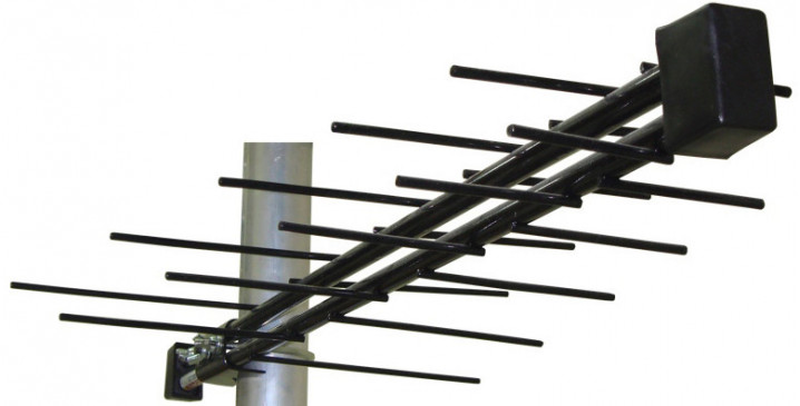 Антенна наружная Альфа H111-01 DVB-T пассивная ELECTRONICS ДМВ/DVB-T2; 8,5dB; без кабеля; F-разъем