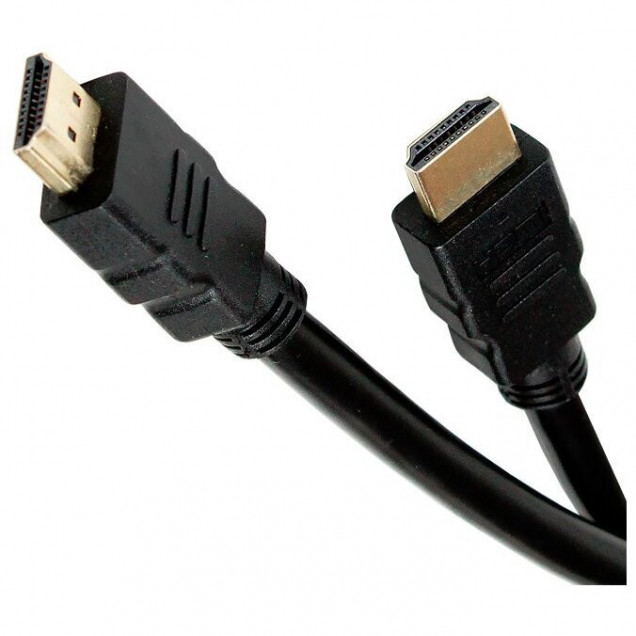 Кабель HDMI штекер - HDMI штекер 0,7м (Резиновый)
