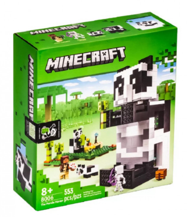 Конструктор Minecraft Дом панды