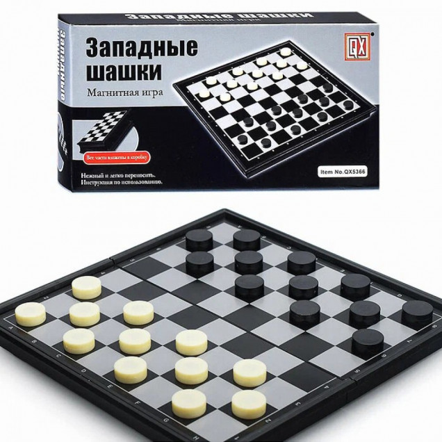 Шашки "Classic" в коробке (10702070/150524/3175044, Китай )