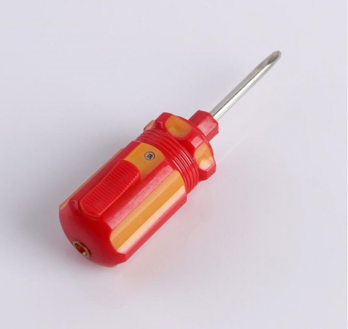 Зажигалка газовая "Отвертка", пьезо, 11 х 3 см, микс 452814