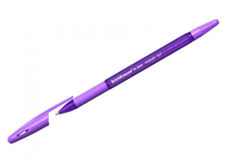 Ручка шариковая ERICH KRAUSE "R-301 Violet Grip" 0,7 мм фиолетовая