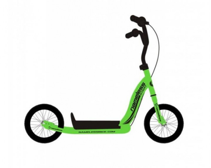Самокат Rider 12" зелен.