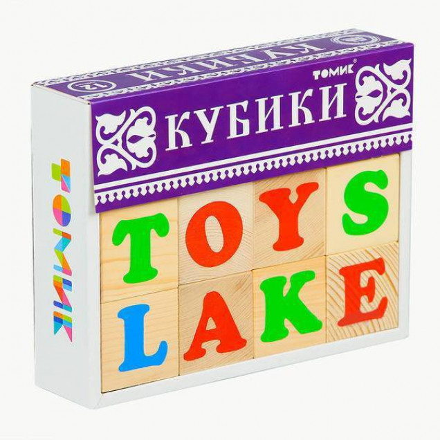Кубики "Алфавит" английский (12)