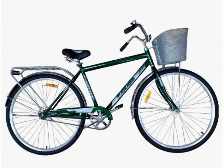 Велосипед 28" CITY,1 скор.муж.с кор.(зелен.)