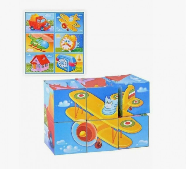 Кубики в картинках 22 ( из 6-ти штук)